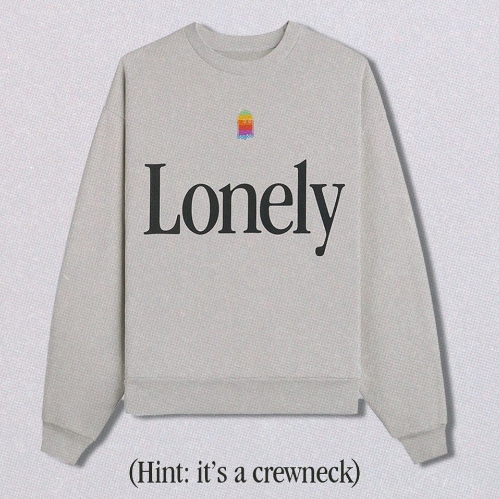 Lonley Ghost Heavyweight Apple Crewneck
